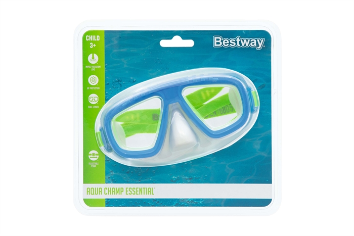 CARETA PARA BUCEAR DE PLASTICO BANDA AJUSTABLE BESTWAY 22011 VARIOS COLORES 