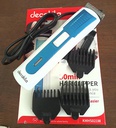 MAQUINA DE CORTAR CABELLO ELECTRICA DECAKILA KMHS018B BRONCE AZUL Y BLANCO