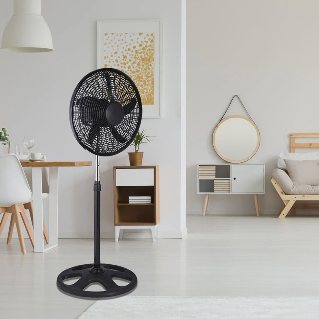 VENTILADOR 3 EN 1 INDUSTRIAL 18" DECAKILA KUFC008B NEGRO