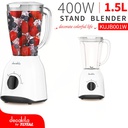 LICUADORA CON PULSO 2 VELOCIDADES 1.5 LITROS DECAKILA BLANCO