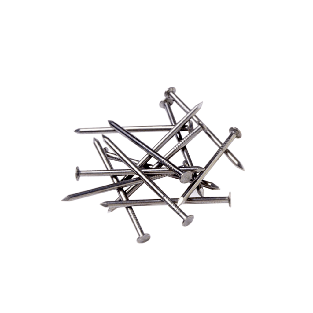 CLAVO CON CABEZA DE ACERO PARA MADERA DE 1" MUNDI-ACERO GRIS