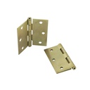 Bisagra china 3.5"x3.5" con tornillo 6083-a dorada