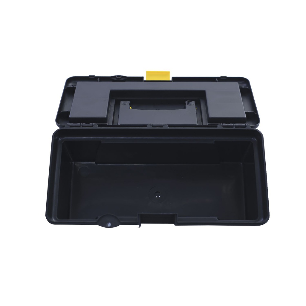 Caja para herramientas plastica 12" negro y amarillo