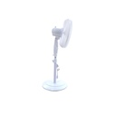 Ventilador pedestal 16" 3-velocidades westing 72700 blanco
