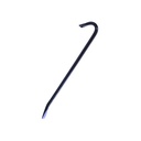 Barra uña 17.5"x9/16" china t-108 negro / azul