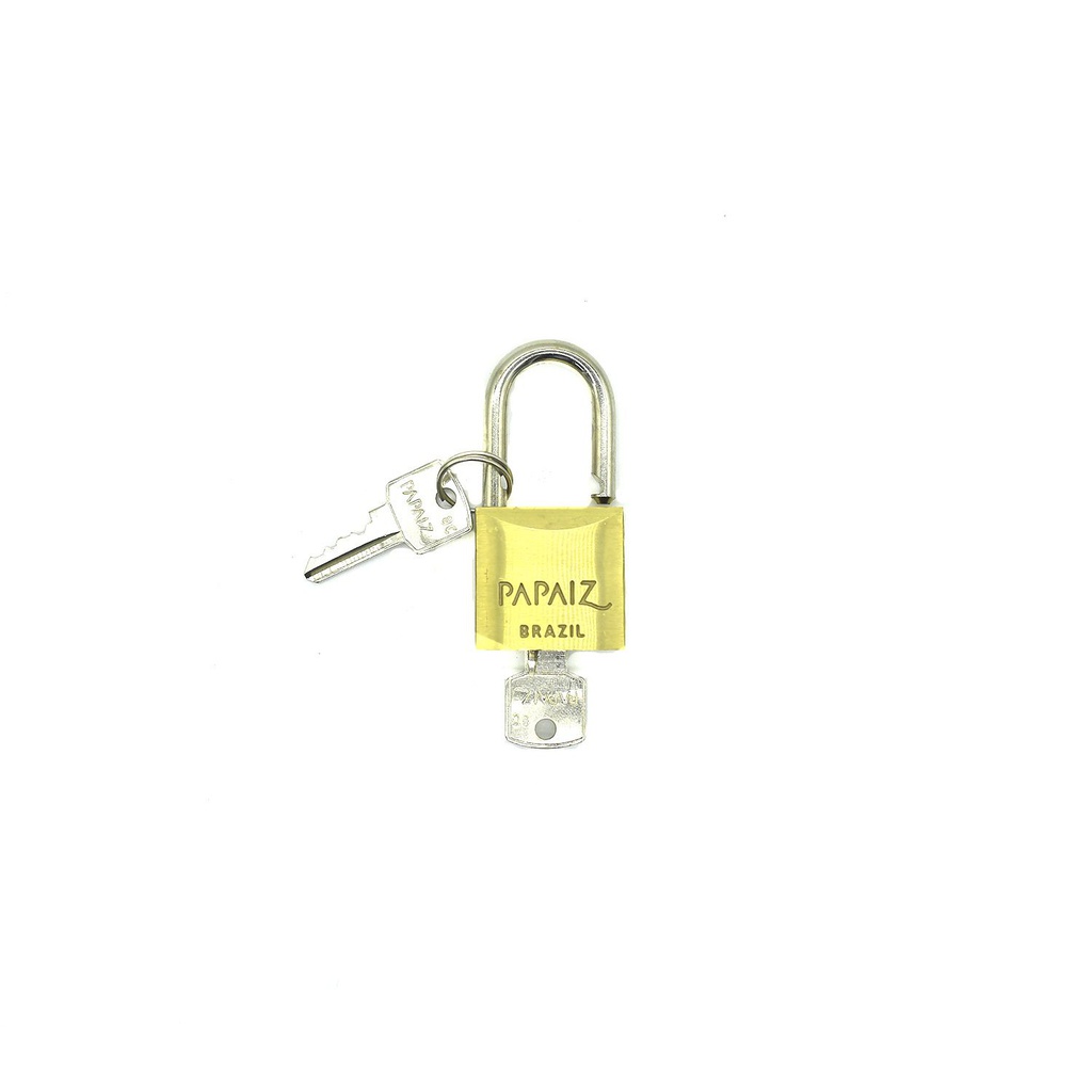 Candado papaiz 30mm=1-3/16" cr 30 dorado