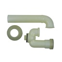 Sifon plastico 1.1/4" sencillo con trampa hp-4550