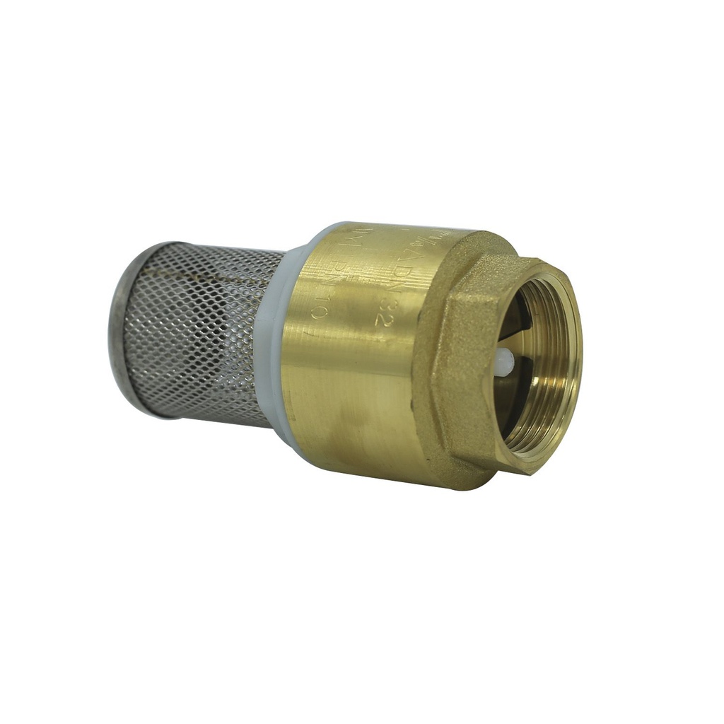 Valvula pie 1.1/4" con filtro itap 108