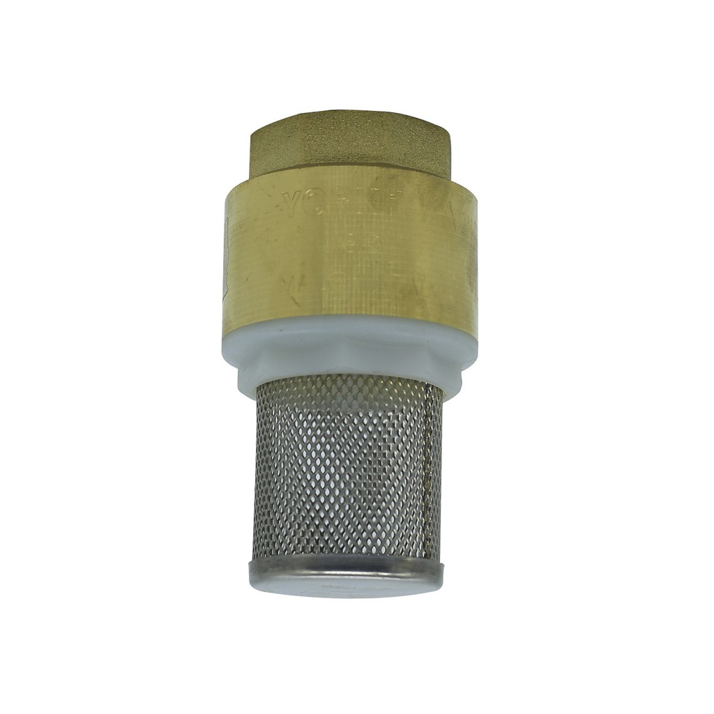 Valvula pie 1.1/4" con filtro itap 108