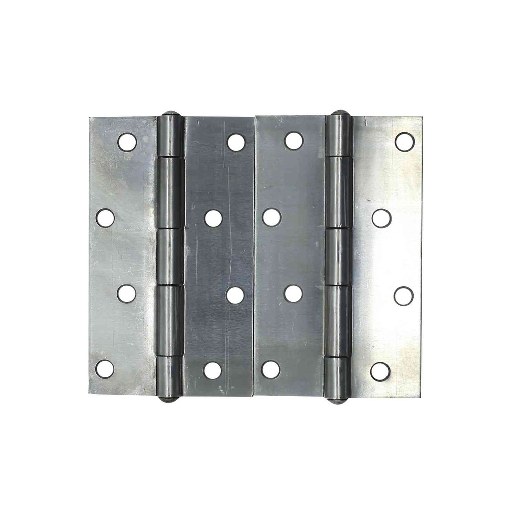 Bisagra china pesada 5"x2.7/8" sin tornillo niquelada