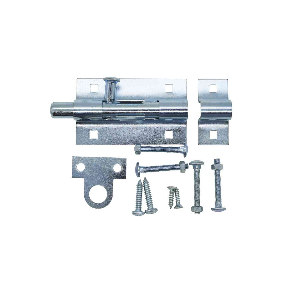 Pasador porta candado 4" boxer nt1371 cromo pulido