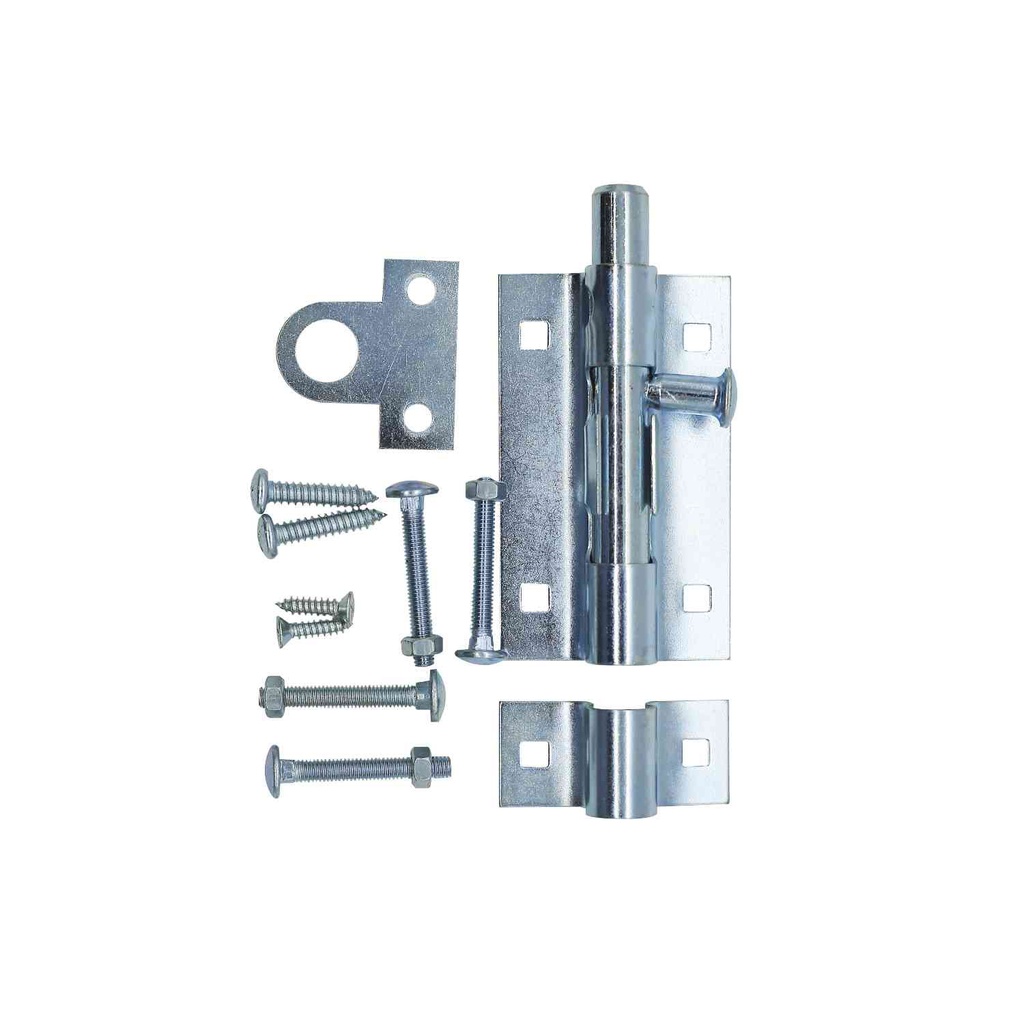 Pasador porta candado 4" boxer nt1371 cromo pulido