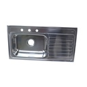 Lavatrasto teka emprotable 37"x20" 1c.1e.d.con ala