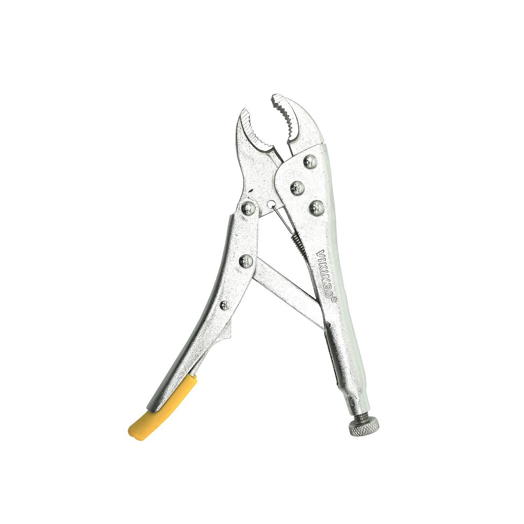 Llave perra 7" curva vikingo h-102002 cromo pulido