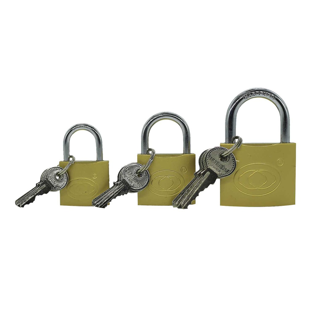 Candado chino 12pc 30-40-50mm padlock dorado