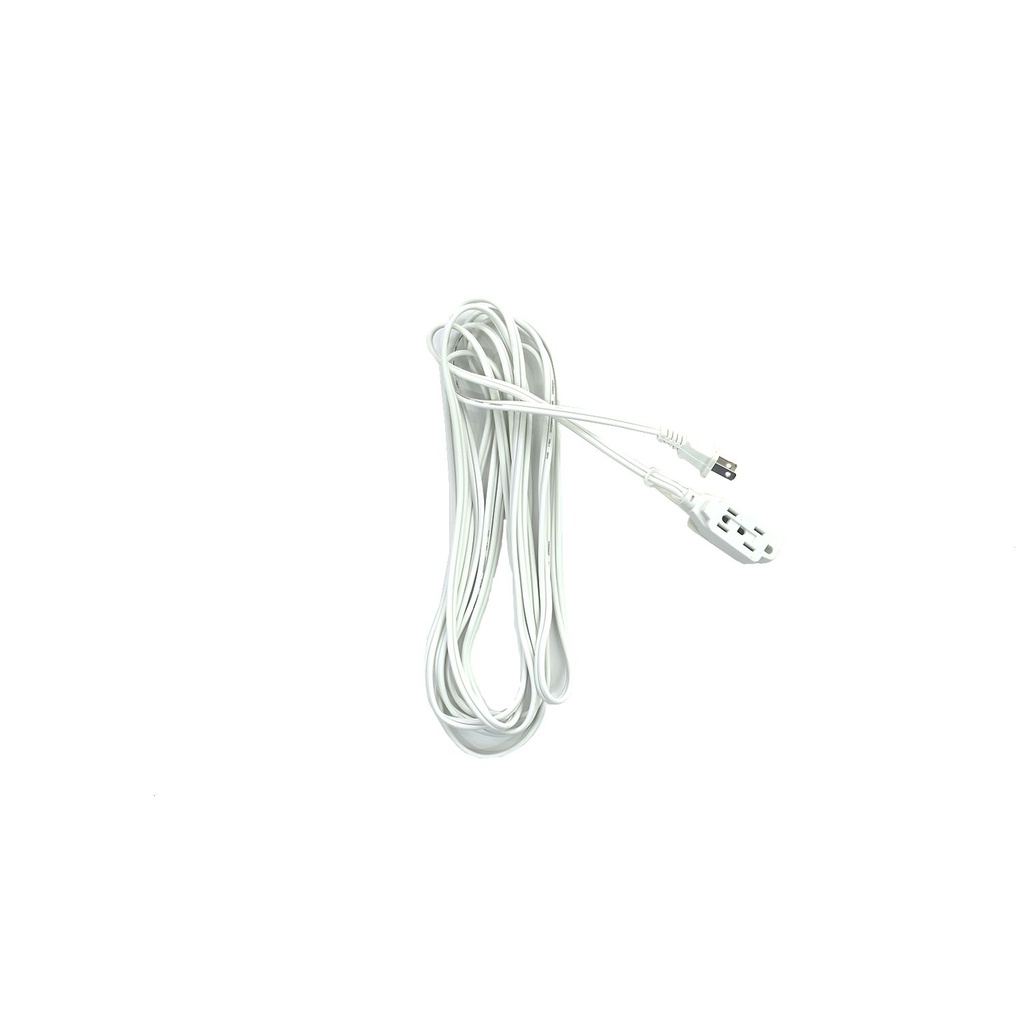 Extensión electrica 15' 15a 2/16g vikingo 8-800803n blanco