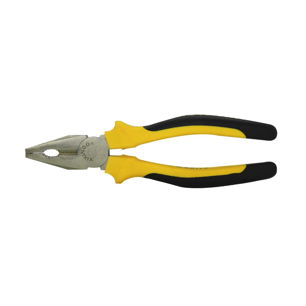 Tenaza comb 8" vikingo 8/ybc-8 mango amarillo / negro