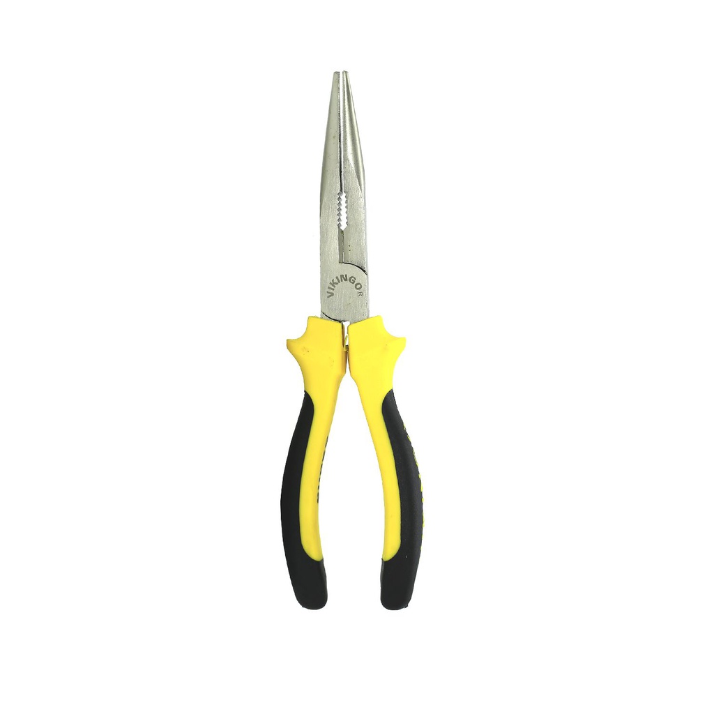 Tenaza punta 8" vikingo h-ybn-8 forro / amarillo / negro