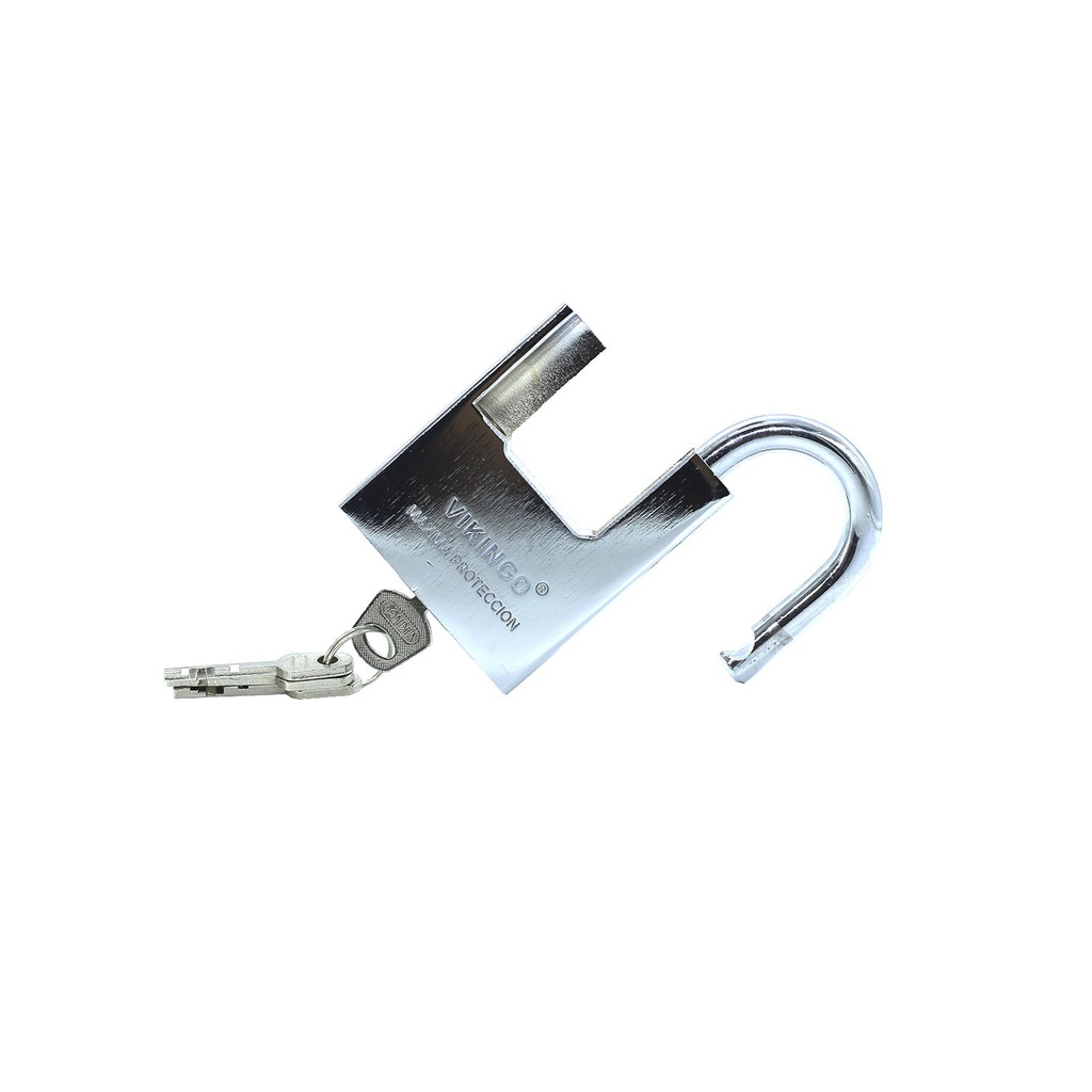 Candado vikingo 70mm niquelado 8/bl-770