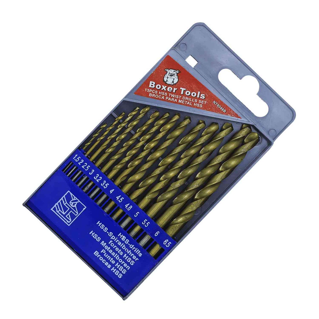 Broca hierro 13pc 1.5-6.5mm nt8049b