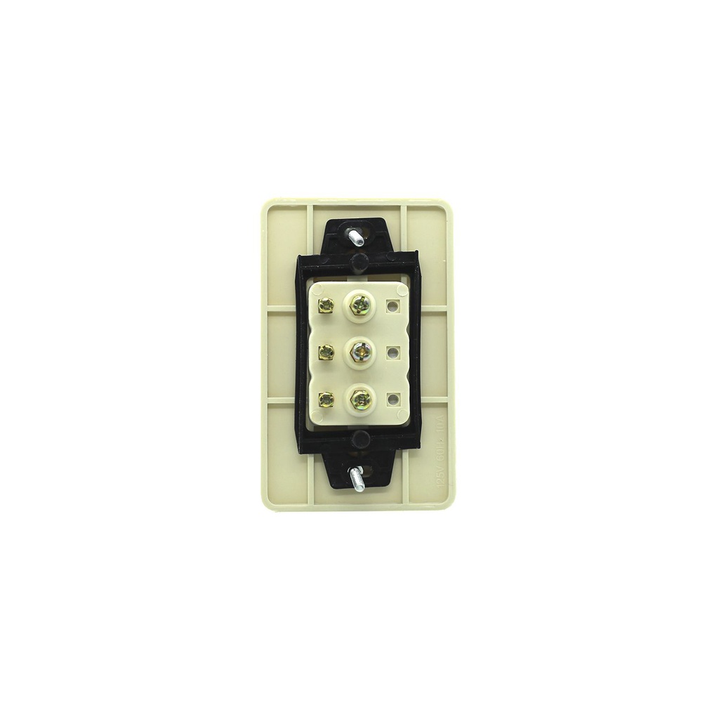 Switch triple empotrable 10a concor f1300 crema