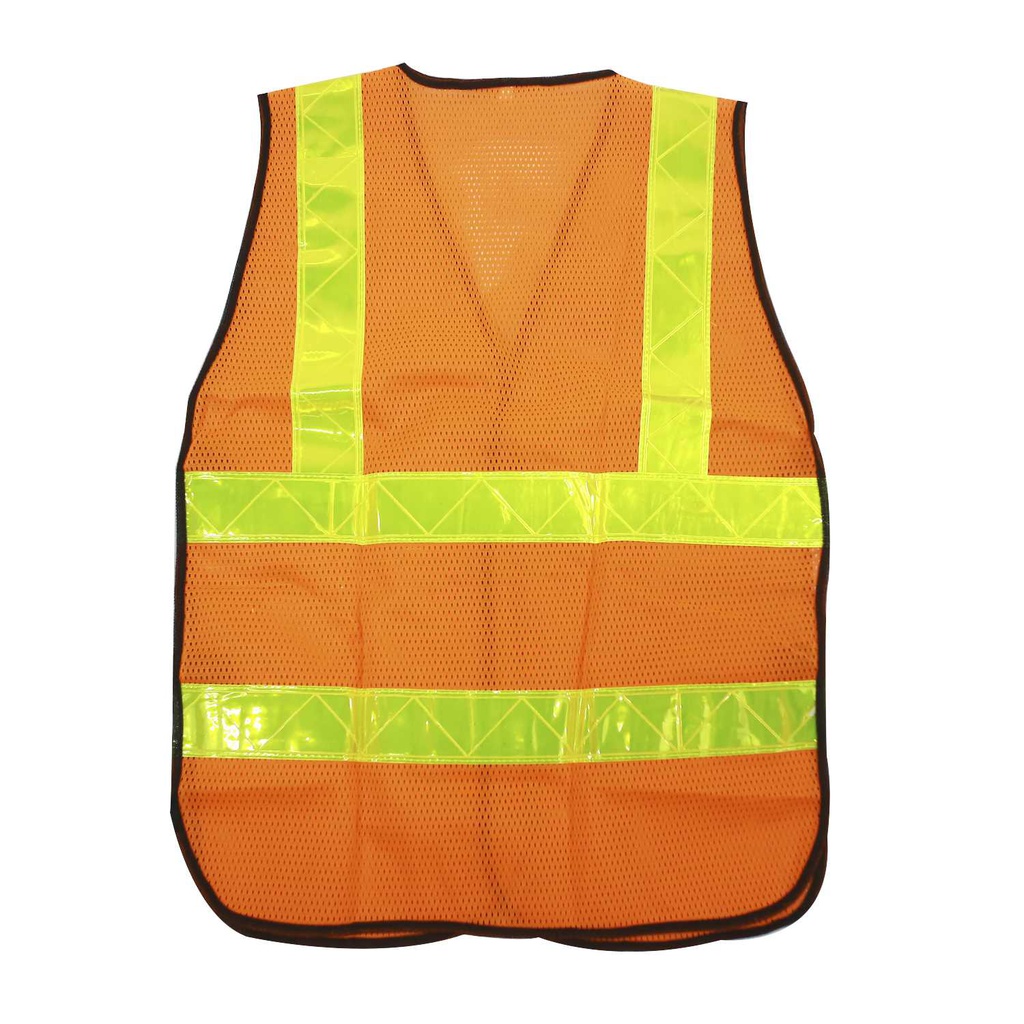 Chaleco reflectivo talla m 66x47cm lm-v003 anaranjado