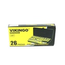 Cubos 26pc estuche metal vikingo 8/s&msw