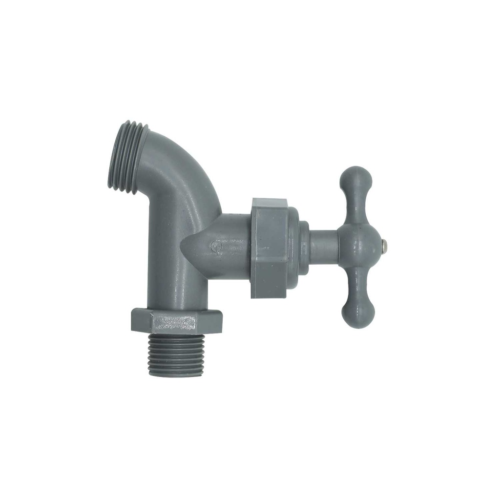 Llave pila 1/2x3/4" pvc vikingo 8/pvcb