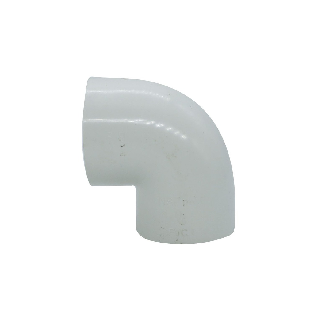 Codo pvc 1.1/2"x90 sin rosca sch 40 x d china
