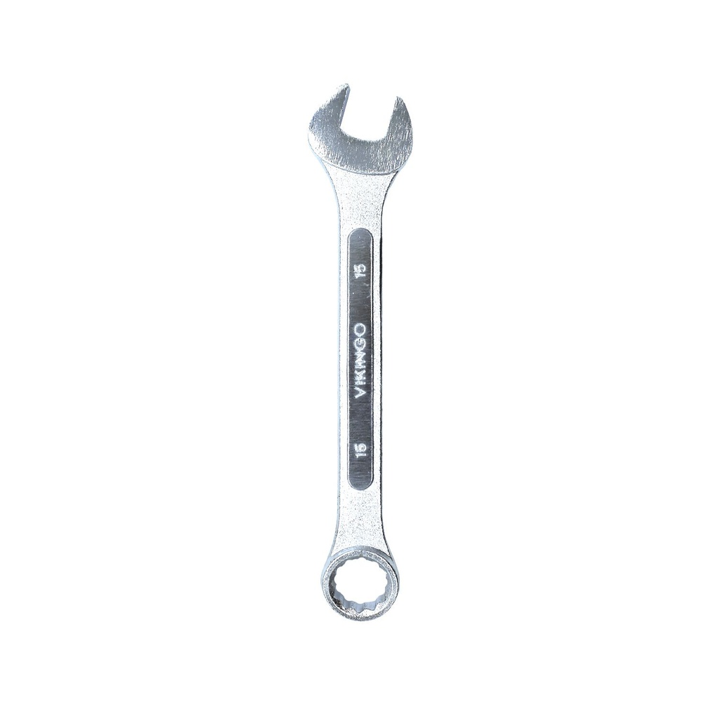 Llave mixta 15mm vikingo 8/csm-15 cromo pulido