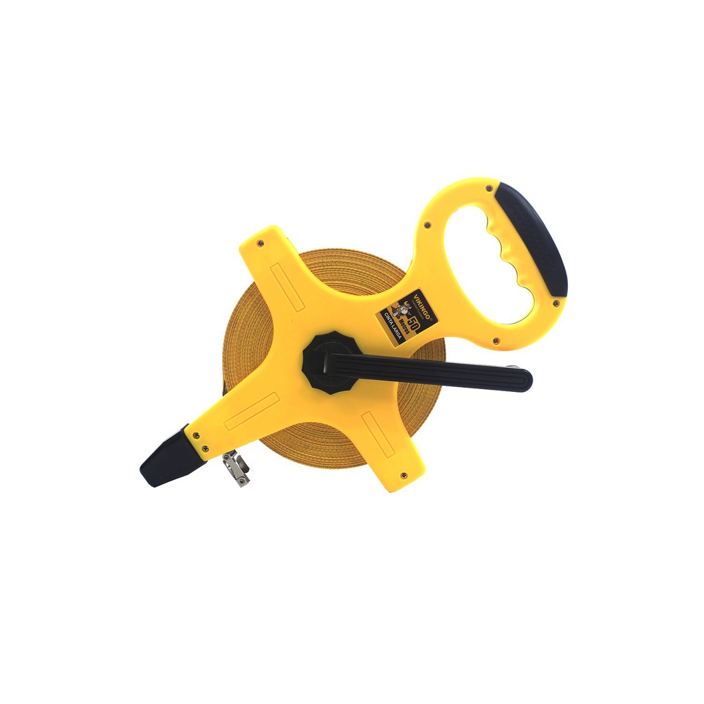 Cinta metrica 50mt vikingo fibra de vidrio tipo cruz