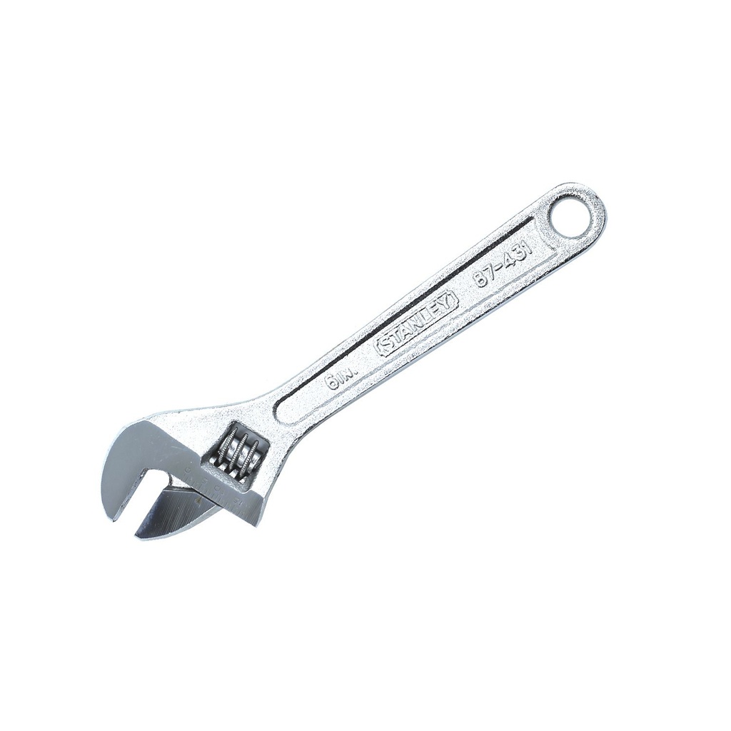 Llave ajustable 6" stanley 87-431 cromo pulido