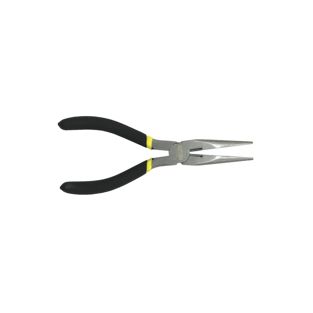 Tenaza punta 6" stanley 84-101 forro negro