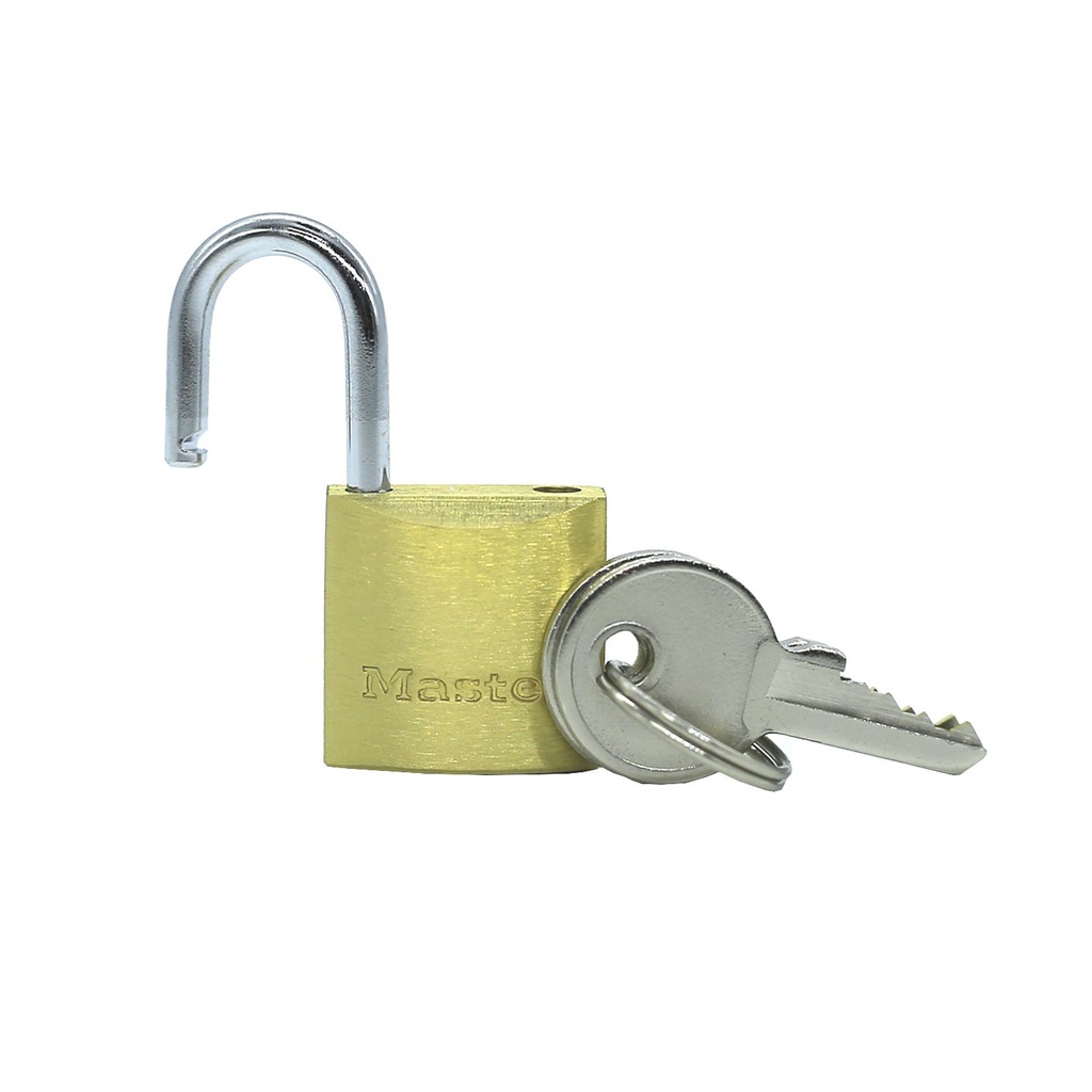 Candado master lock 20mm latón 1900d dorado