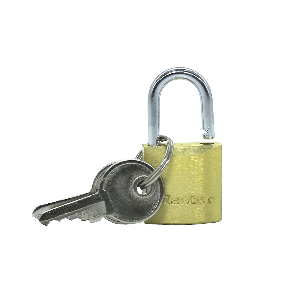 Candado master lock 20mm latón 1900d dorado