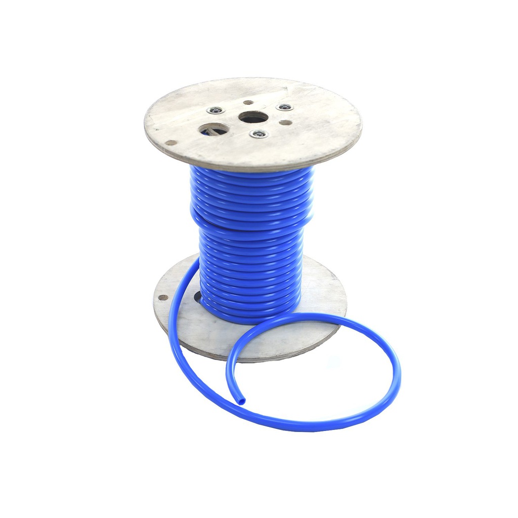 Manguera para estufa de gas 3/8" azul