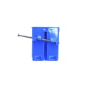 Caja electrica plástica 3.3/4x2.1/4" b118a azul