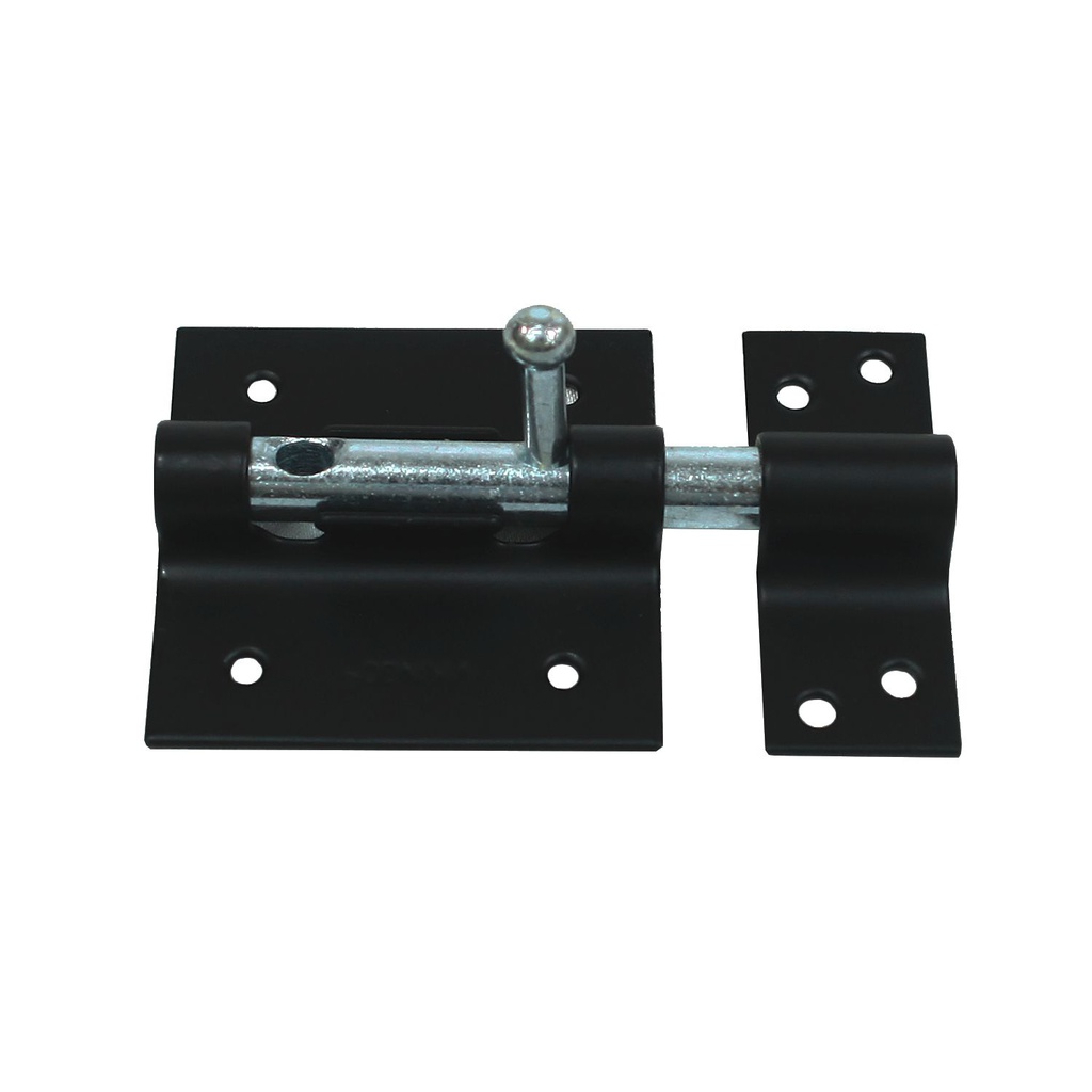 Pasador porta candado 3" vikingo h-tbw70b negro