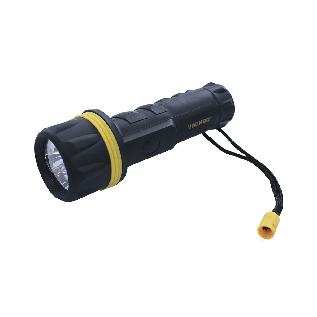 Foco mano 3led sin batería forro hule vikingo h-jt-102a