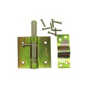 Pasador porta candado 3" vikingo h-tbw70 dorado