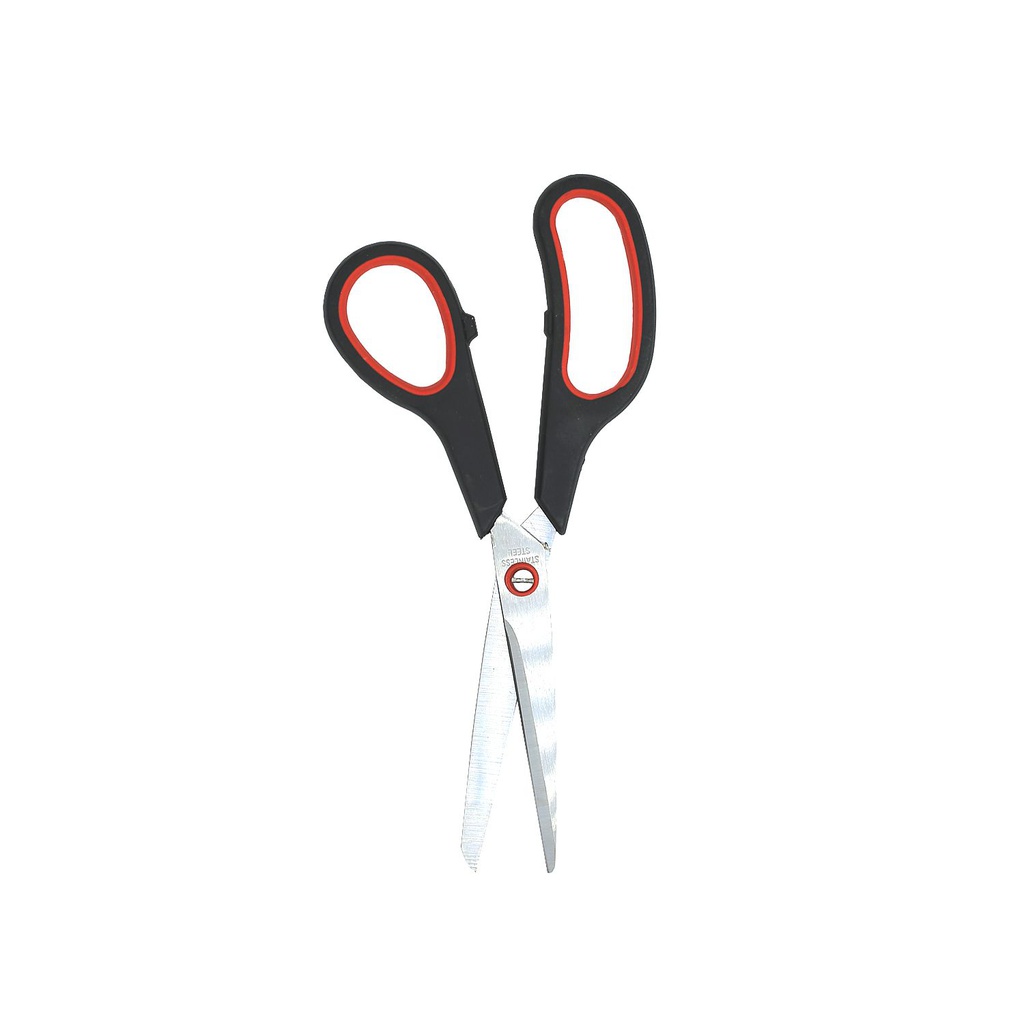 Tijera para sastre 8" st-2063/p215 negro /  rojo / azul