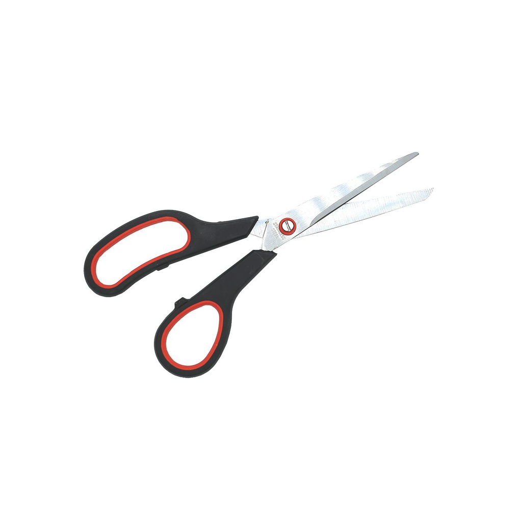 Tijera para sastre 8" st-2063/p215 negro /  rojo / azul