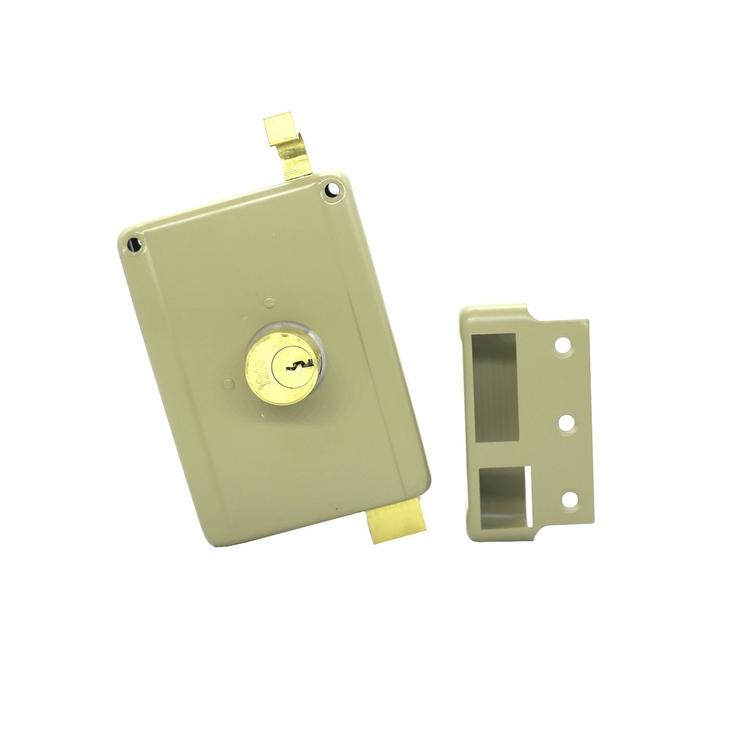 Llavin doble seguro yale izquierdo 610-60mm bg