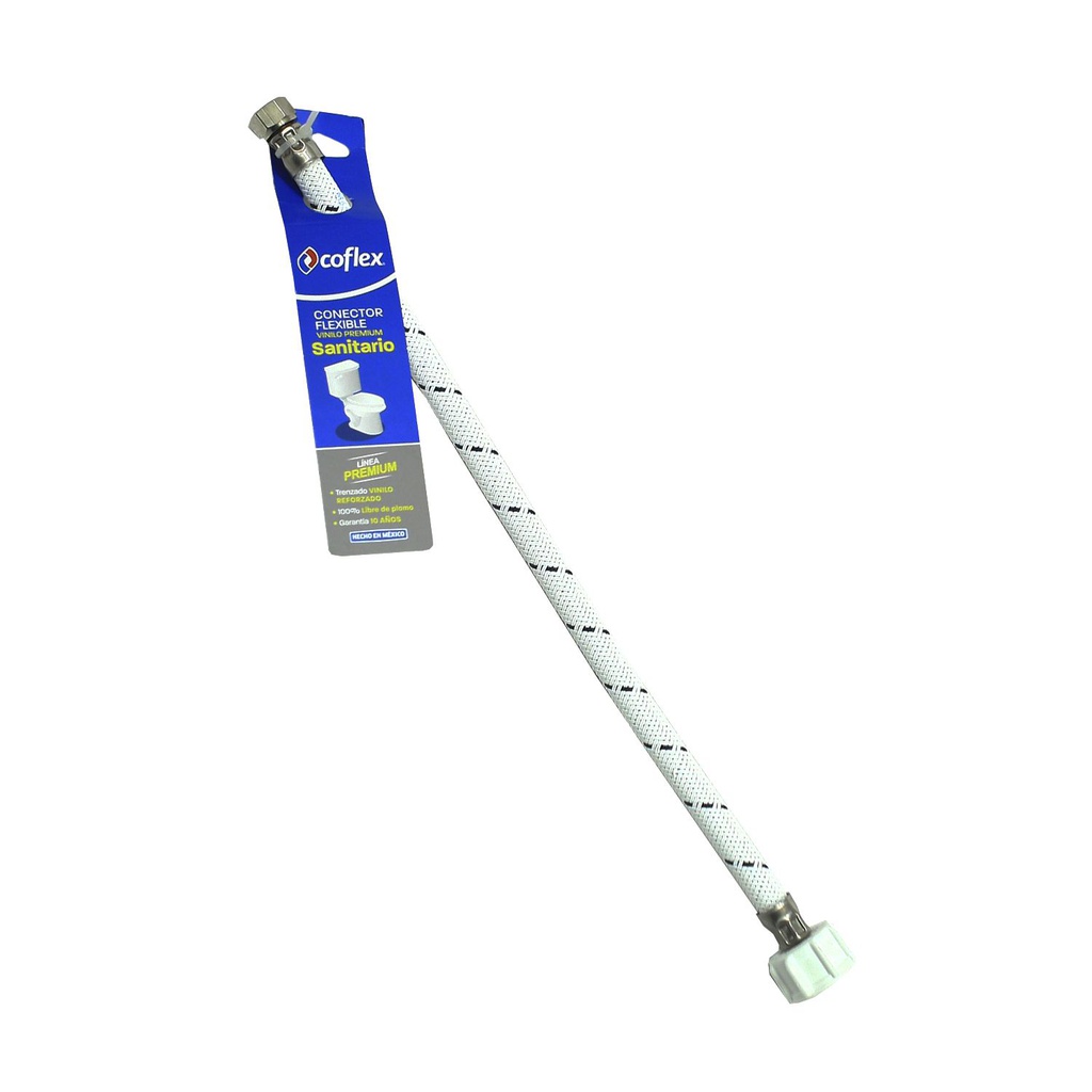 Tubo abasto 3/8x7/8x16" coflex vsb-b16