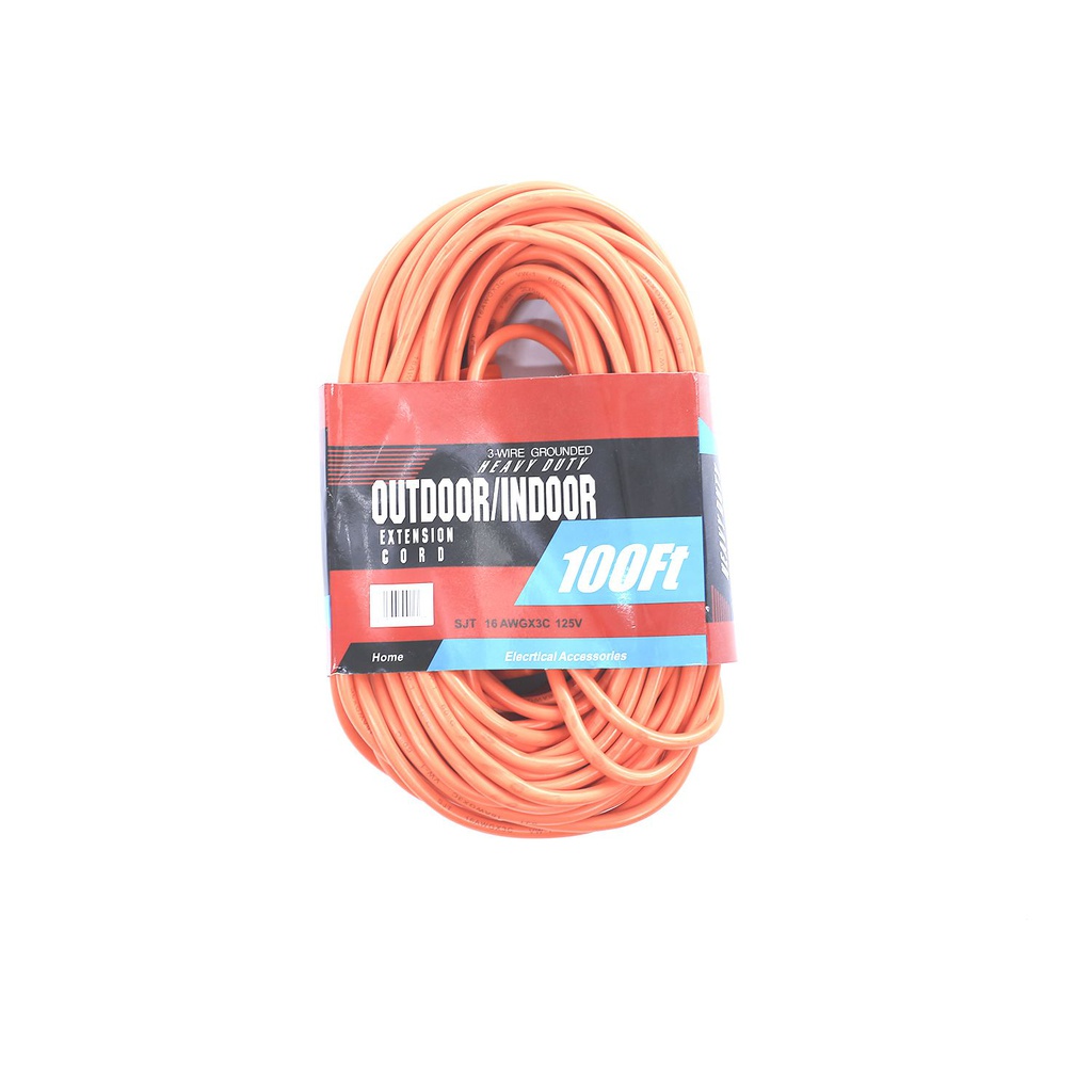 Extensión electrica 100' ind 3/16g 3 tomas brite ec-5