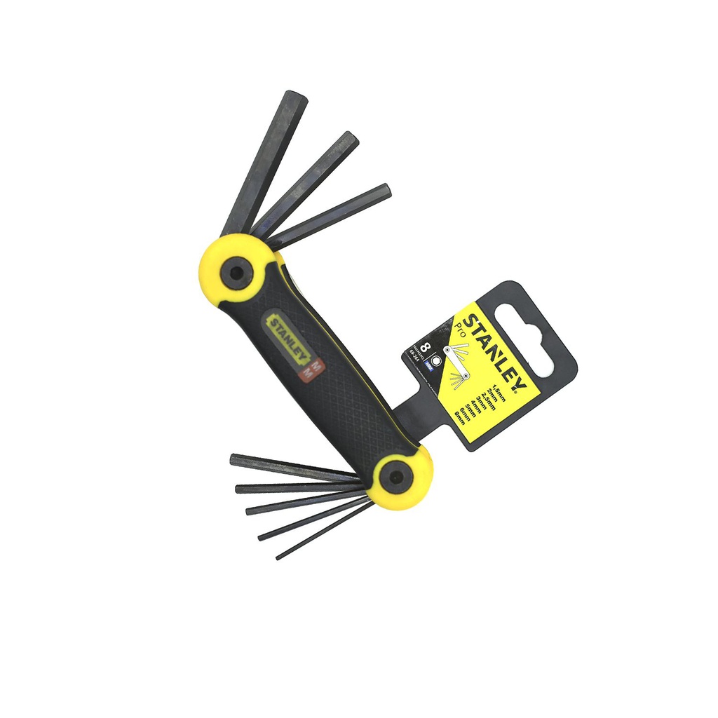 Llaves allen 8pc 1.5-8mm stanley 69-264