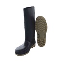 Bota hule #40-7 sin forro 7 gatos negro