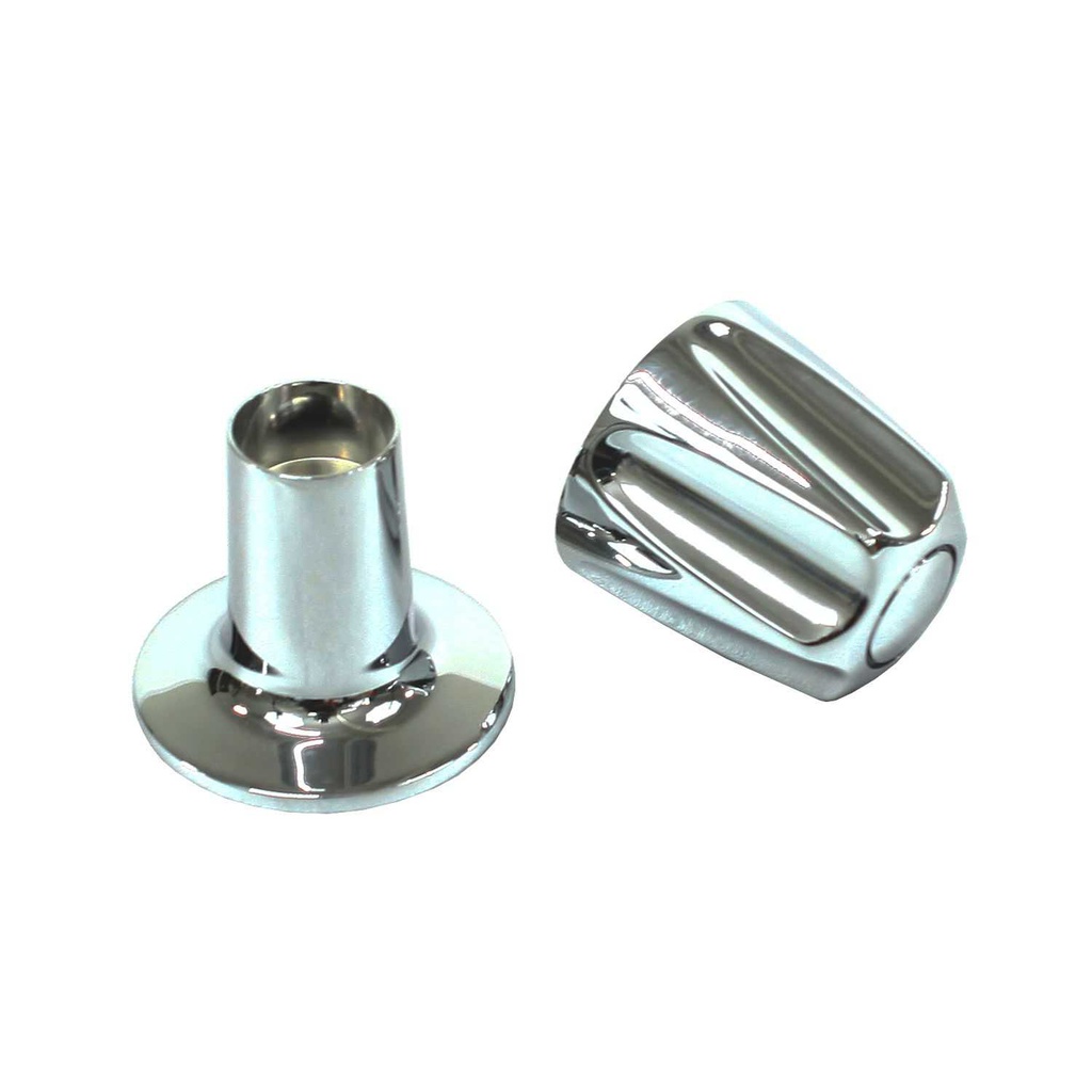 Valvula baño 1/2" pfister 013-csvc perilla cromo pulido