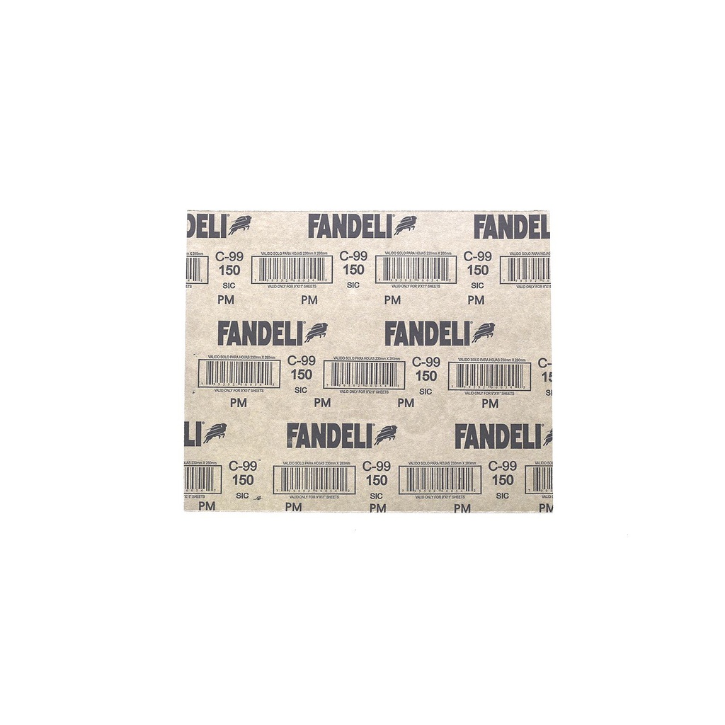 Lija para hierro c-99 150 fandeli agua 0054