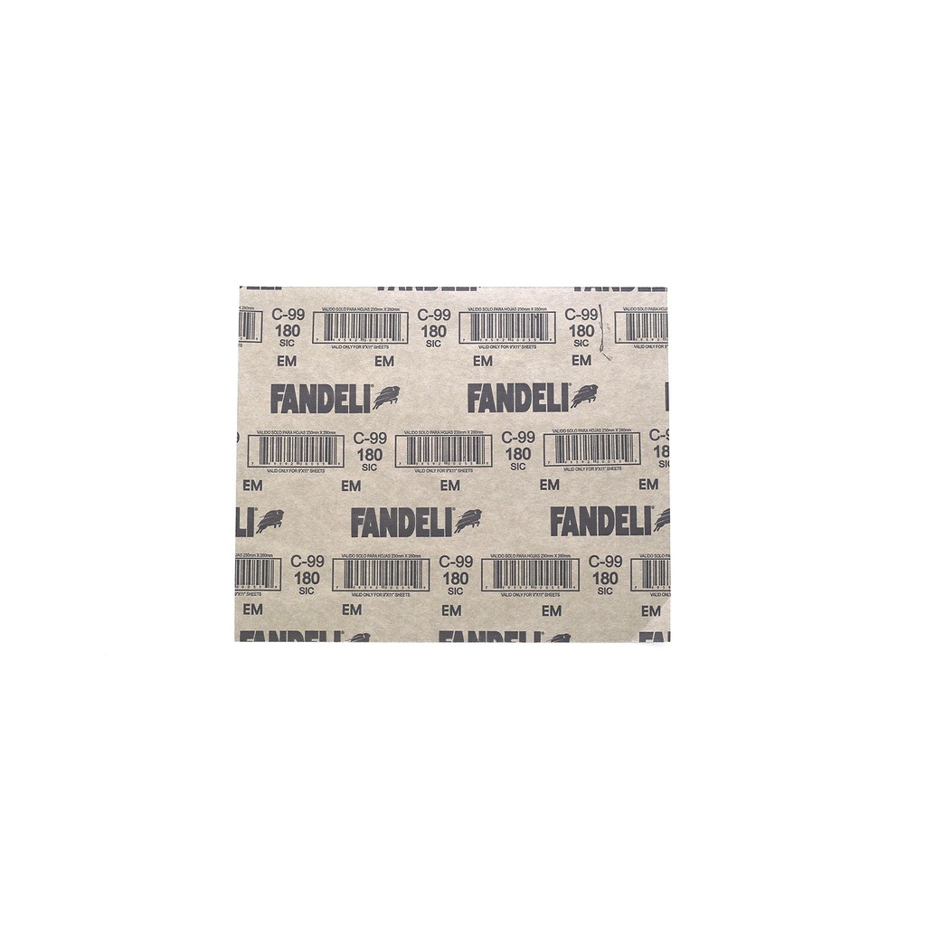 Lija para hierro c-99 180 fandeli agua 0055